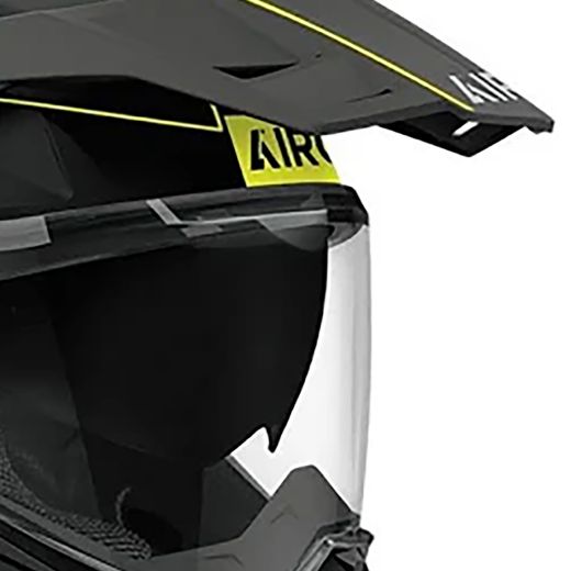 adventure κράνος AIROH COMMANDER 2 on off Skip matt yellow black