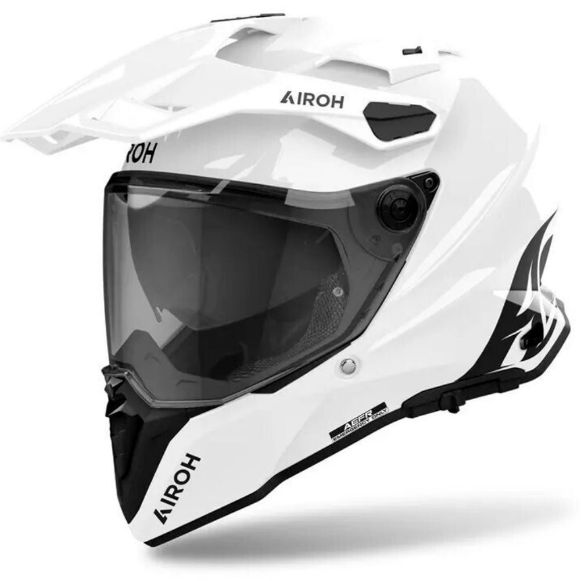 Airoh Commander 2 adventure κράνη ECE 22.06 άσπρο γυαλιστερό Χανιά