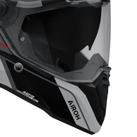 adventure κράνος Airoh Commander 2 on off Skip matt orange grey