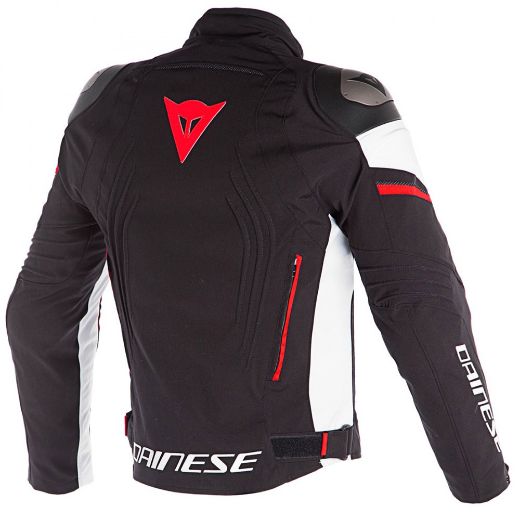 Dainese Racing 3 D-Dry χειμερινά μπουφάν black/white/fluo/red Χανιά