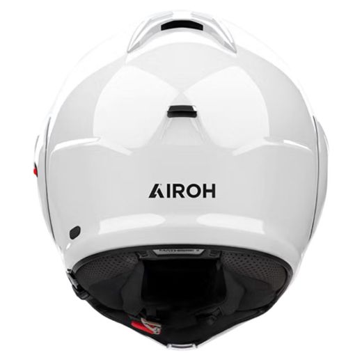 ανοιγόμενα flip up modular κράνη airoh mathisse ii σπαστό κράνος μηχανής white gloss άσπρο γυαλιστερό