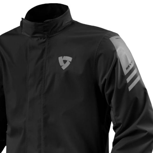 Revit Rain Jacket Cyclone 4 H2O αδιάβροχα μπουφάν μηχανής μαύρο Χανιά