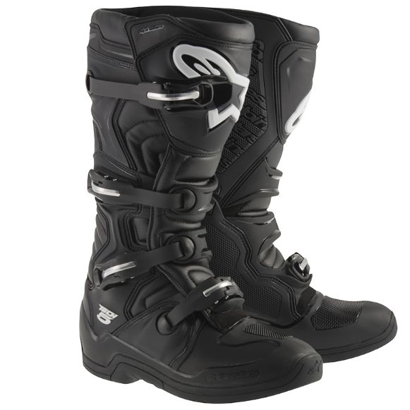 Off-road μπότες μηχανής MX & Enduro Alpinestars Tech 5 μαύρες | GASmoto.gr Χανιά