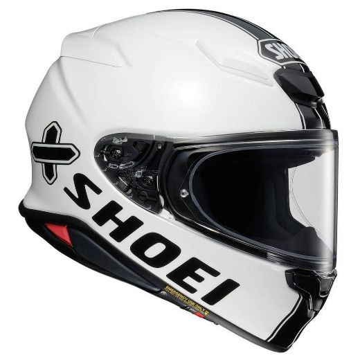 Motorcycle full-face helmet Shoei NXR2 Ideograph TC-6 white/blue | GASmoto.gr Chania