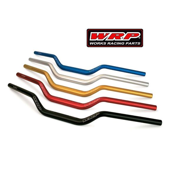 Τιμόνι μηχανής WRP Alu-Street Low Monster 22mm ασημί | GASmoto.gr