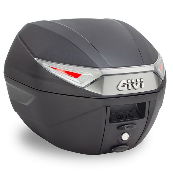 Givi C30NT Tech Monolock μπαγκαζιέρες 30L διάφανα ανακλαστικά Χανιά