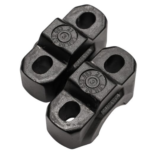 SW-MOTECH 20mm BAR RISERS FOR 22mm BAR BLACK