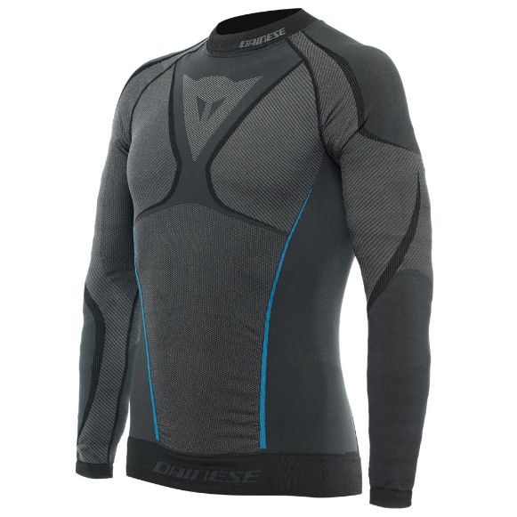 Dainese Dry LS μακρυμάνικη ισοθερμική μπλούζα black/blue Χανιά