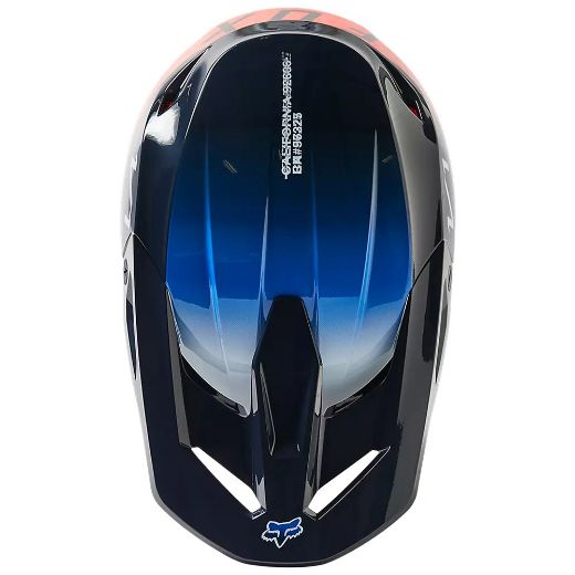 Κράνος MX FOX V1 TOXSYK HELMET Κράνη Mx Enduro Midnight Μπλε