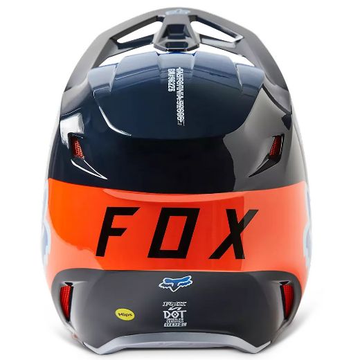 FOX V1 HELMET MX TOXSYK MIDNIGHT