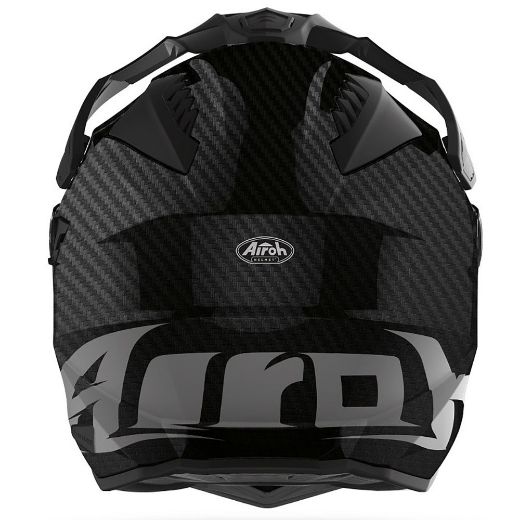 Adventure Κράνος AIROH COMMANDER FULL CARBON GLOSS μαύρο Κράνος Adventure ON-OFF