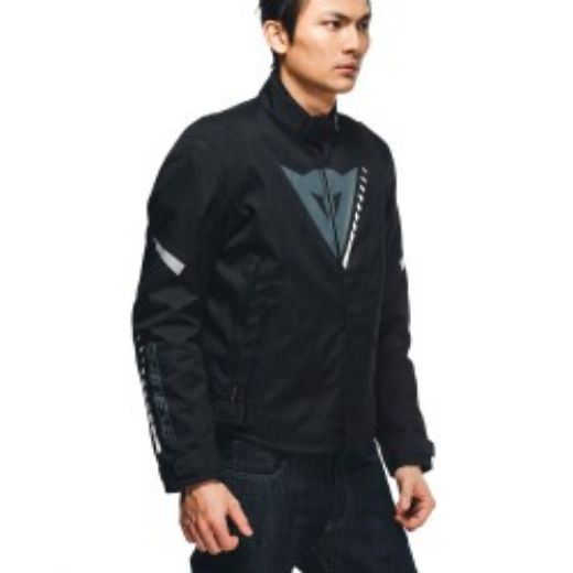 Αδιάβροχο μπουφάν μηχανής DAINESE VELOCE D-DRY BLACK/CHARCOAL/WHITE