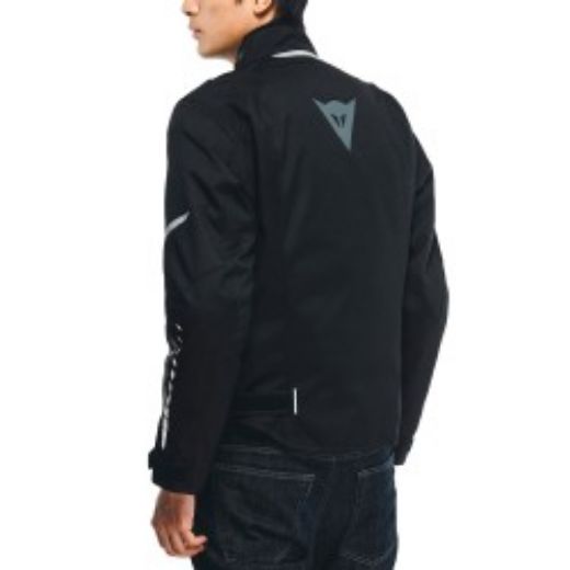 DAINESE VELOCE D-DRY BLACK/CHARCOAL-GRAY/WHITE WP adiavroxo xeimerino mpoufan mixanis