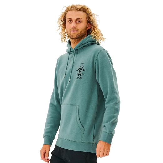 Φούτερ με κουκούλα RIPCURL SEARCH ICON Φούτερ Bluestone μπλε