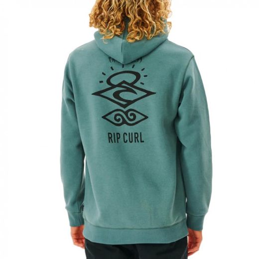 Φούτερ με κουκούλα RIPCURL SEARCH ICON Φούτερ Bluestone μπλε