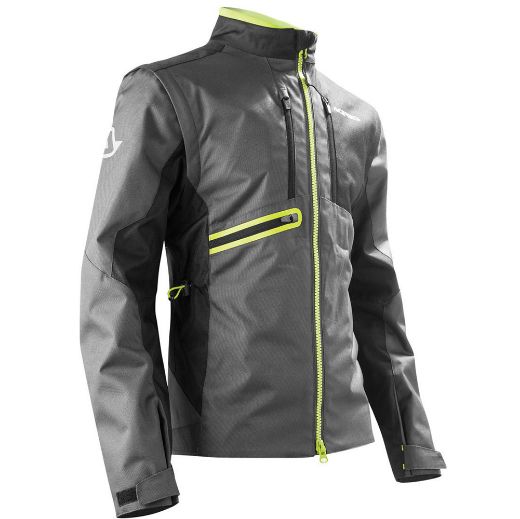 Adventure & Enduro μπουφάν μηχανής Acerbis Enduro One γκρι/κίτρινο | GASmoto.gr