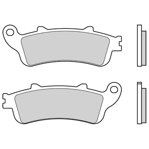 Motorcyle brake pads Brembo 07HO43SP Honda front synthetic red | GASmoto.gr