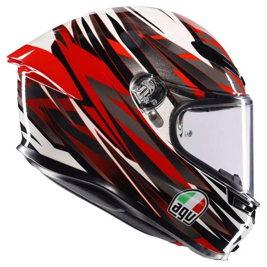 Agv K6 S Enhance full face helmets ECE 2206 white/red/grey Χανιά