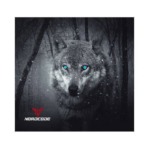 NORDCODE TUBE NECK 12 WOLF BLACK/GREY