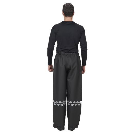 αδιάβροχα παντελόνια μηχανής anorak way r-ii κάτω αδιάβροχο μαύρο