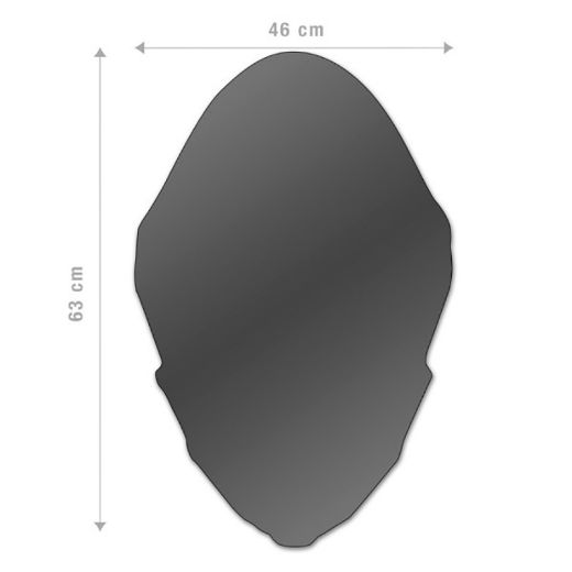 BARRACUDA SHORT FUME WINDSCREEN FOR YAMAHA T-MAX 500 2008-2011