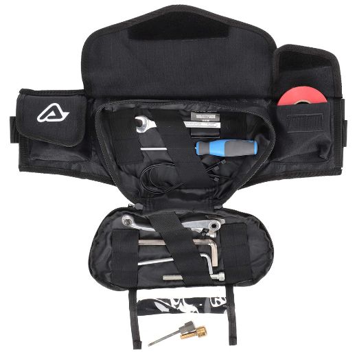 Acerbis Ram Waist Pack 2L tool bag black/white Chania