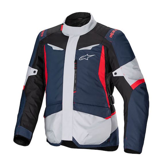 Αδιάβροχο χειμερινό μπουφάν μηχανής Alpinestars ST-1 WP μπλε/μαύρο/κόκκινο | GASmoto.gr