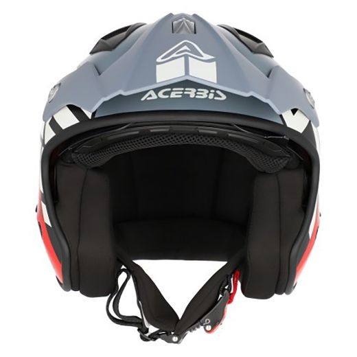 Acerbis Aria 22.06 Jet κράνος matt grey/red Χανιά