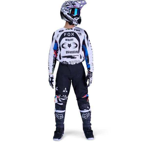 Στολή MX & Enduro FOX 180 Cosmo άσπρο/μαύρο | GASmoto.gr
