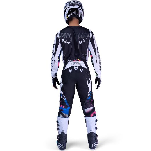 FOX 180 Cosmo MX στολές Enduro white/black