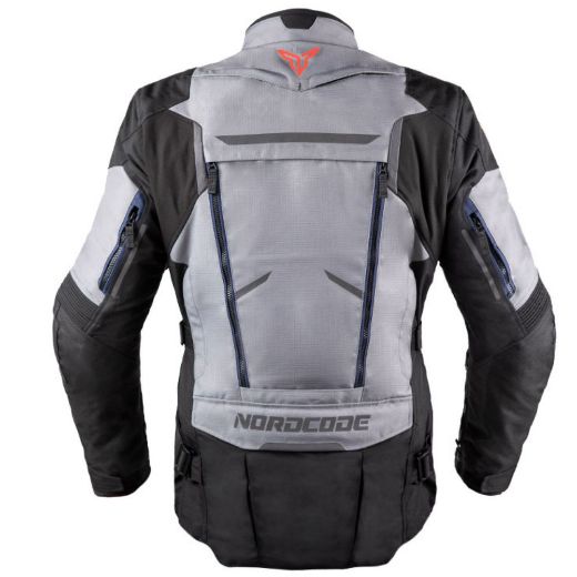 Nordcode Odyssey 4 seasons motorcycle jacket grey/black
