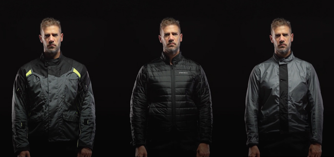 Μεμβράνες Χειμερινά Μπουφάν Μηχανής