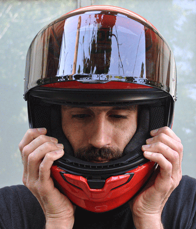 Τι μέγεθος κράνος μοτοσυκλέτας φοράω;