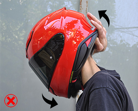 Τι μέγεθος κράνος μοτοσυκλέτας φοράω;